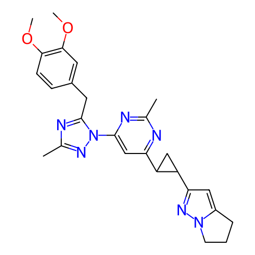 Chemical structure of BindingDB Monomer ID 194126