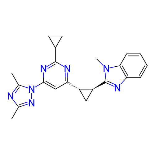 Chemical structure of BindingDB Monomer ID 194196