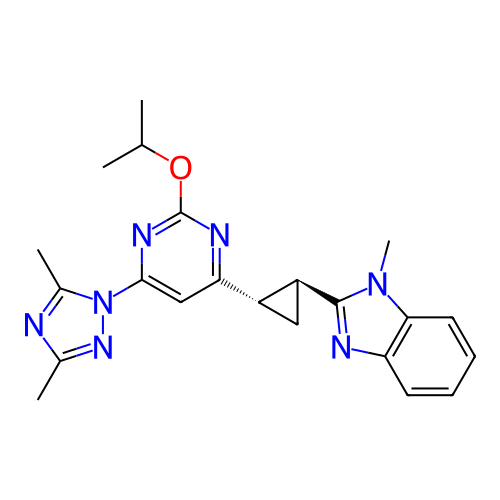 Chemical structure of BindingDB Monomer ID 194197