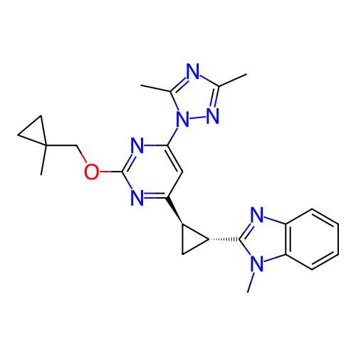 Chemical structure of BindingDB Monomer ID 194221