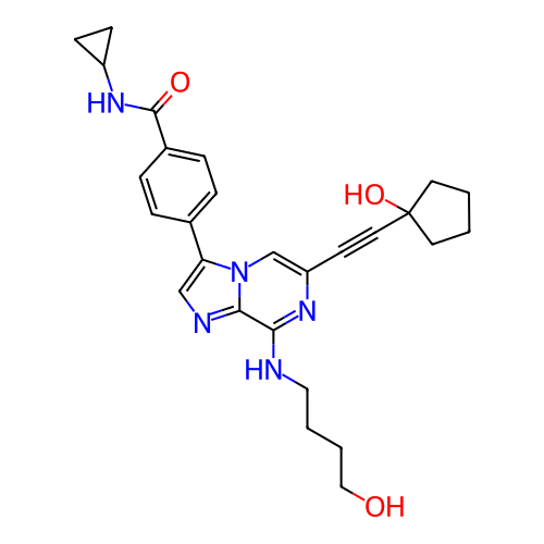 Chemical structure of BindingDB Monomer ID 194271