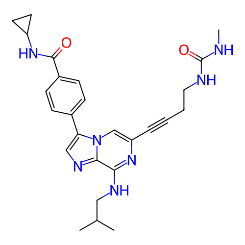 Chemical structure of BindingDB Monomer ID 194306