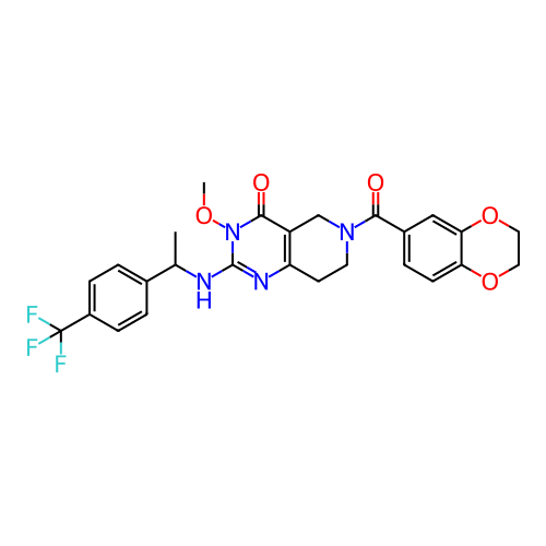 Chemical structure of BindingDB Monomer ID 195697