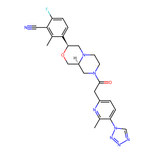 Chemical structure of BindingDB Monomer ID 196022