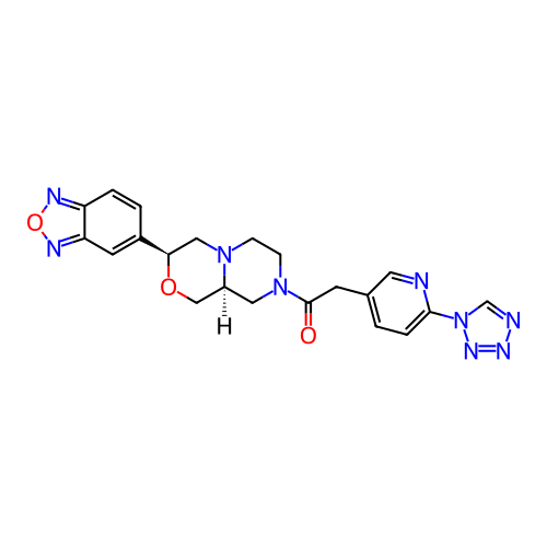Chemical structure of BindingDB Monomer ID 196075
