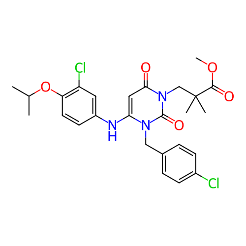 Chemical structure of BindingDB Monomer ID 196165