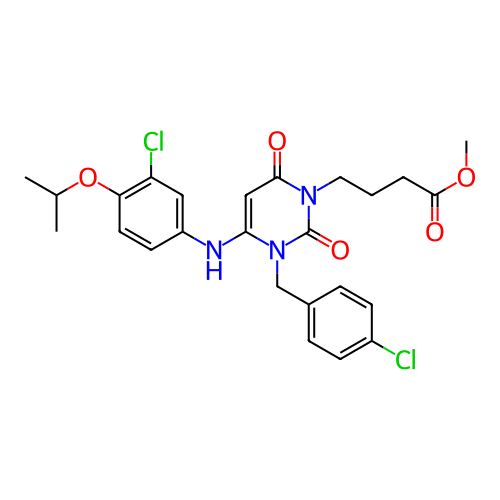 Chemical structure of BindingDB Monomer ID 196205