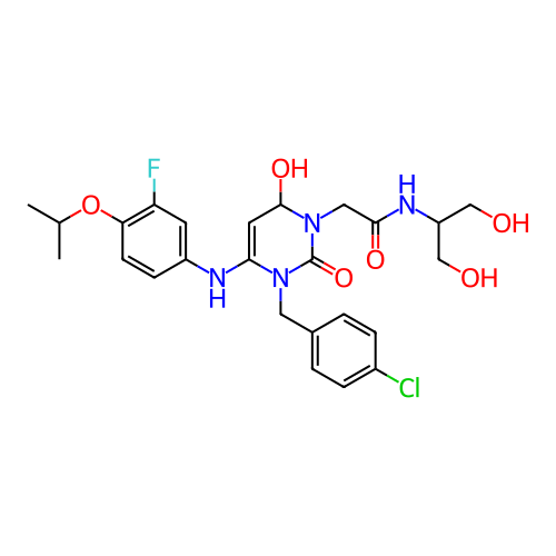 Chemical structure of BindingDB Monomer ID 196213