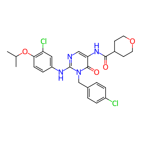 Chemical structure of BindingDB Monomer ID 196316