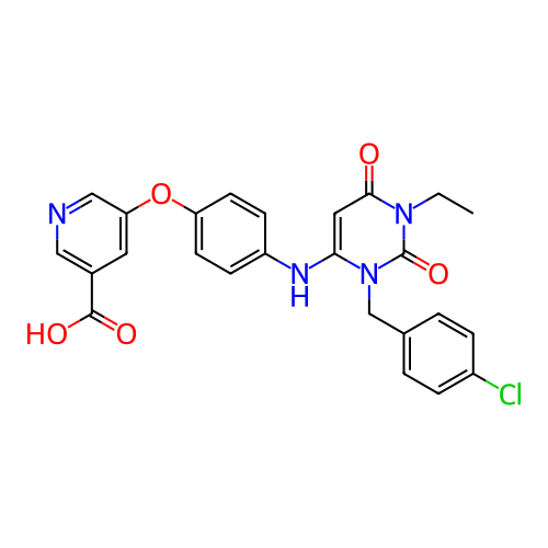 Chemical structure of BindingDB Monomer ID 196393