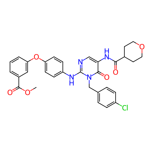 Chemical structure of BindingDB Monomer ID 196429