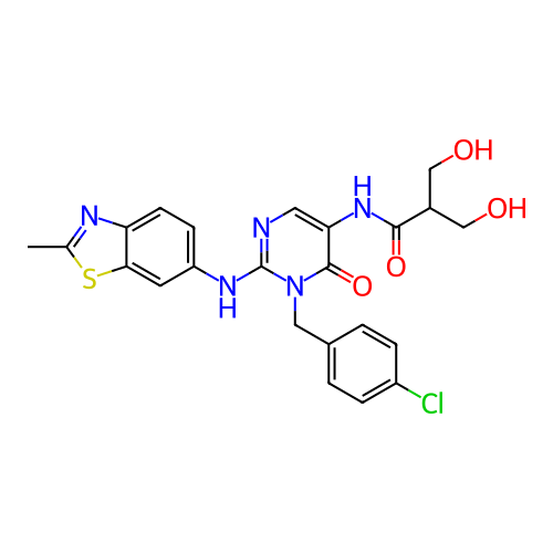Chemical structure of BindingDB Monomer ID 196433