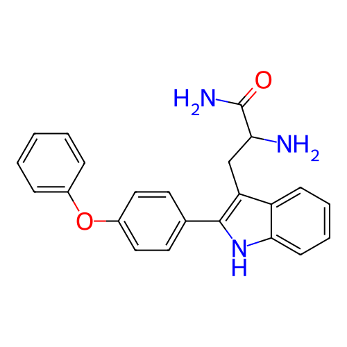 Chemical structure of BindingDB Monomer ID 196437