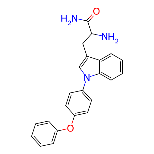 Chemical structure of BindingDB Monomer ID 196438