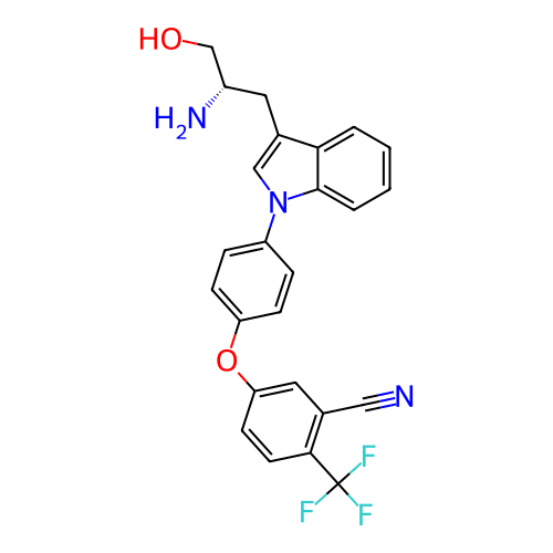 Chemical structure of BindingDB Monomer ID 196450