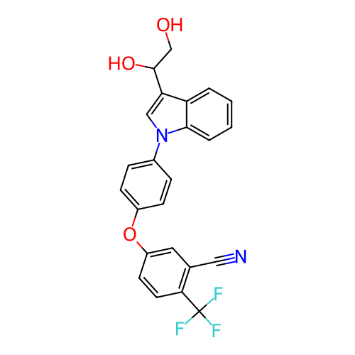 Chemical structure of BindingDB Monomer ID 196456