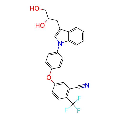 Chemical structure of BindingDB Monomer ID 196457