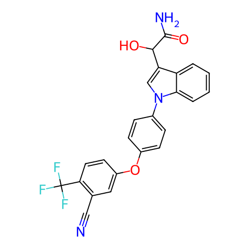 Chemical structure of BindingDB Monomer ID 196460