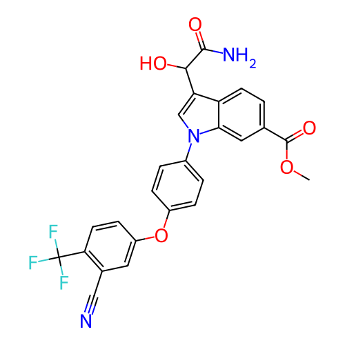 Chemical structure of BindingDB Monomer ID 196461