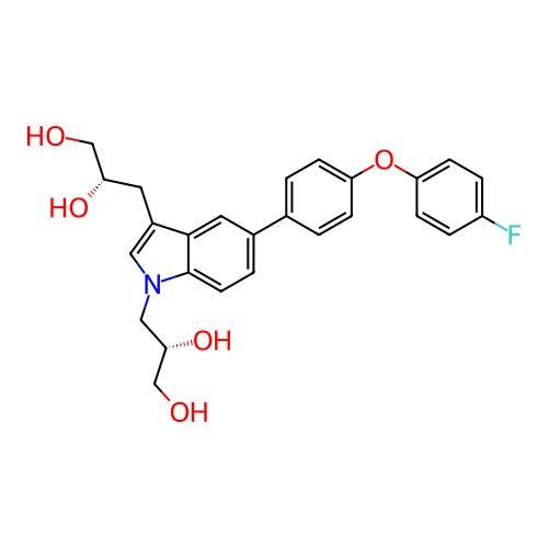 Chemical structure of BindingDB Monomer ID 196464