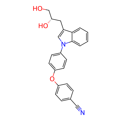 Chemical structure of BindingDB Monomer ID 196465