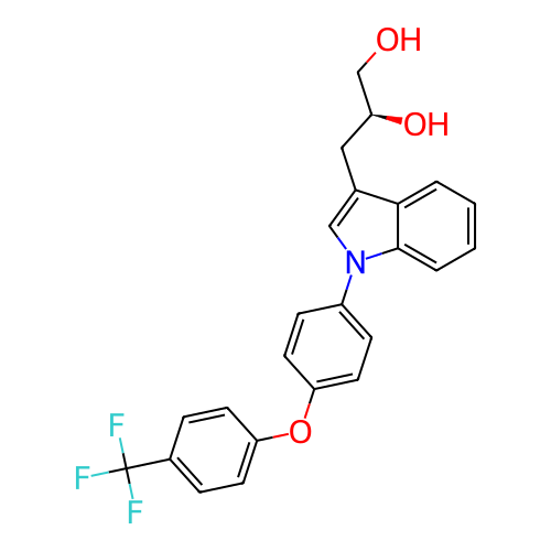 Chemical structure of BindingDB Monomer ID 196468