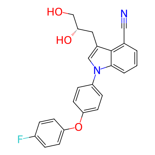 Chemical structure of BindingDB Monomer ID 196475