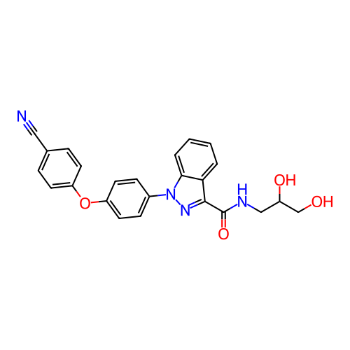 Chemical structure of BindingDB Monomer ID 196485