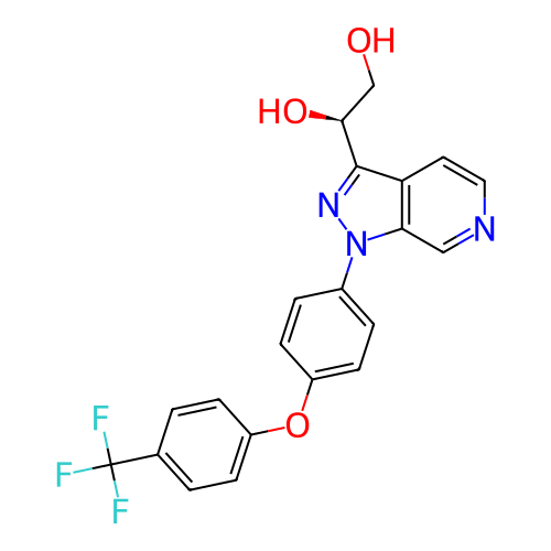Chemical structure of BindingDB Monomer ID 196486