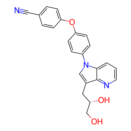 Chemical structure of BindingDB Monomer ID 196488
