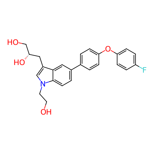 Chemical structure of BindingDB Monomer ID 196497