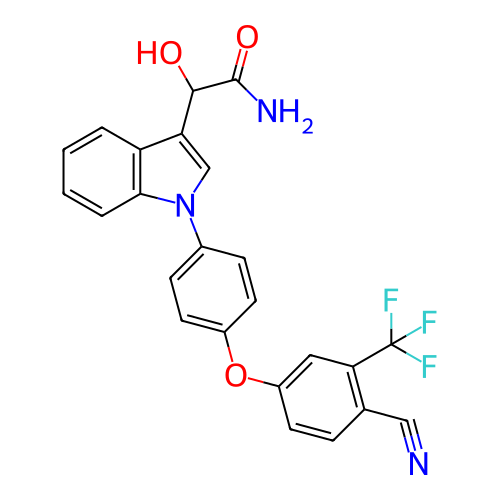 Chemical structure of BindingDB Monomer ID 196502