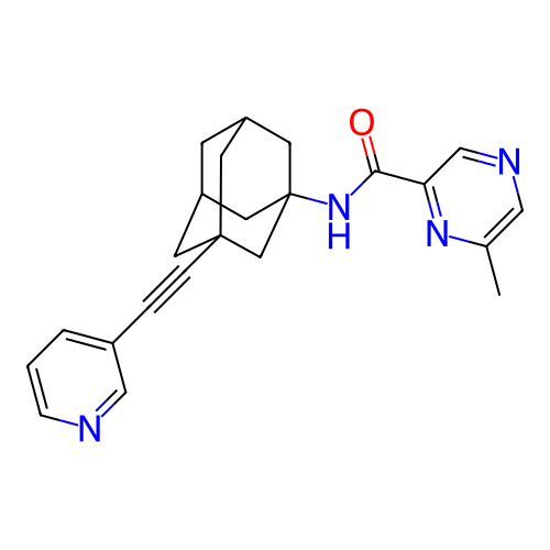 Chemical structure of BindingDB Monomer ID 196526