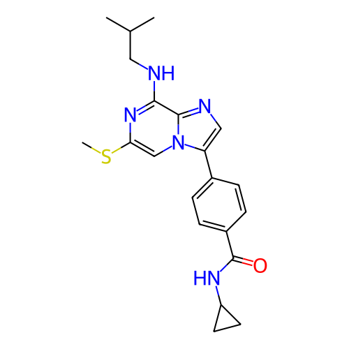 Chemical structure of BindingDB Monomer ID 196807
