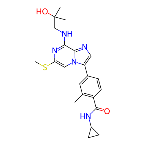 Chemical structure of BindingDB Monomer ID 196809