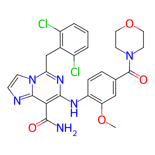 Chemical structure of BindingDB Monomer ID 196847