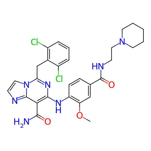 Chemical structure of BindingDB Monomer ID 196870