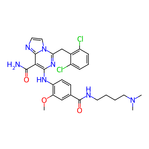Chemical structure of BindingDB Monomer ID 196871