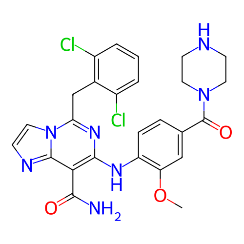 Chemical structure of BindingDB Monomer ID 196873