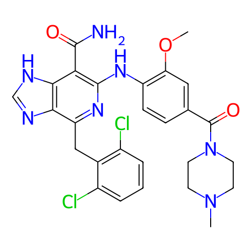 Chemical structure of BindingDB Monomer ID 196874