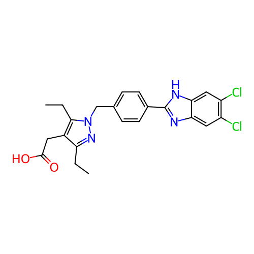 Chemical structure of BindingDB Monomer ID 196952