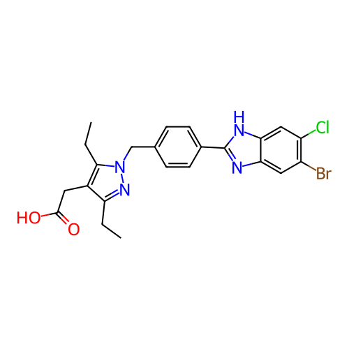 Chemical structure of BindingDB Monomer ID 196964