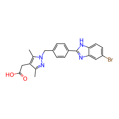 Chemical structure of BindingDB Monomer ID 196968
