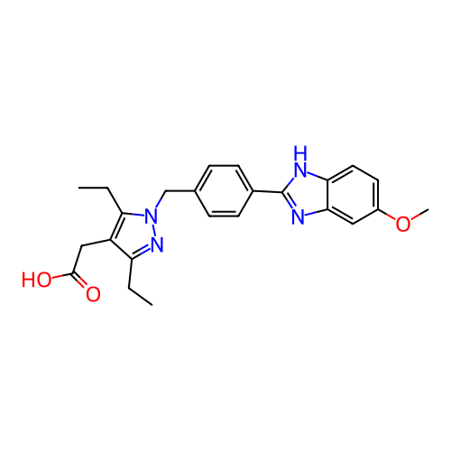 Chemical structure of BindingDB Monomer ID 196975