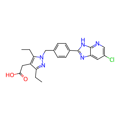 Chemical structure of BindingDB Monomer ID 196978