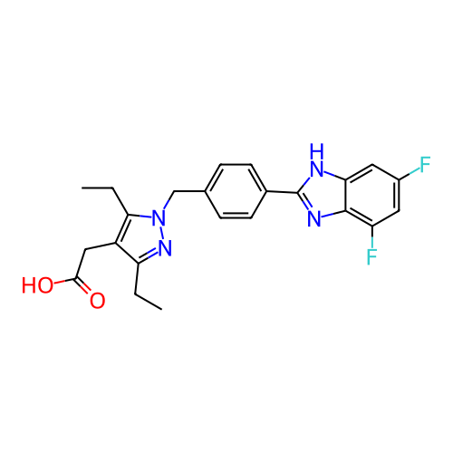 Chemical structure of BindingDB Monomer ID 196986