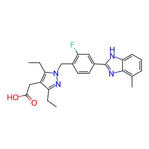 Chemical structure of BindingDB Monomer ID 197019