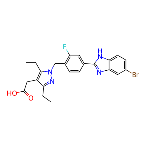 Chemical structure of BindingDB Monomer ID 197023