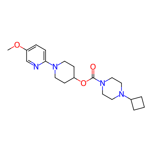 Chemical structure of BindingDB Monomer ID 197092