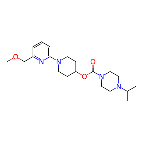 Chemical structure of BindingDB Monomer ID 197107